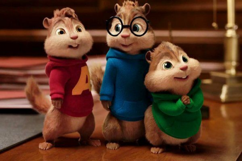 Broderie diamant Alvin et les chipmunk