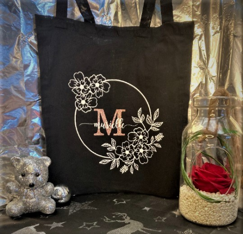 Tote bag "initial"