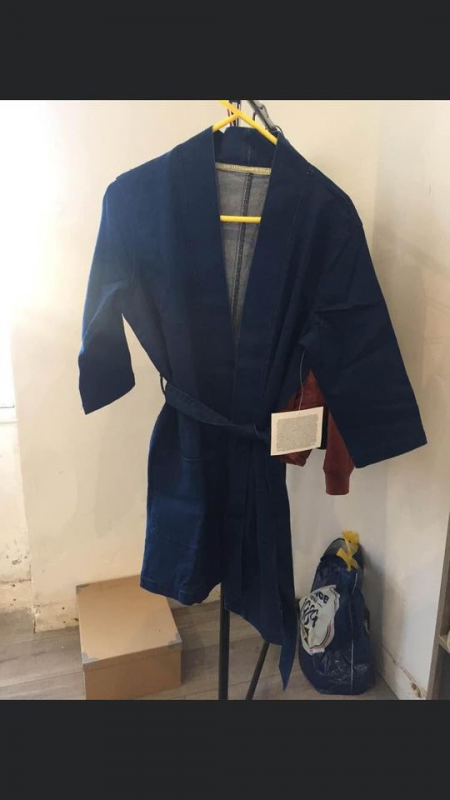 Robe en jeans