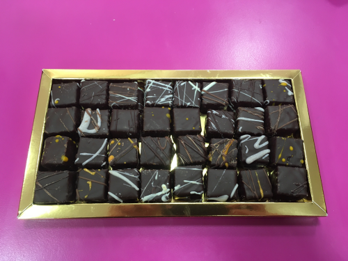 pâtes de fruits enrobées chocolat