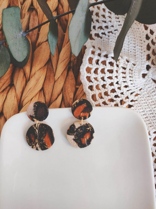 Boucles d'oreilles FELINES - en rupture