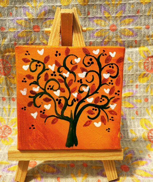 Mini-arbre de rêve – Toile unique