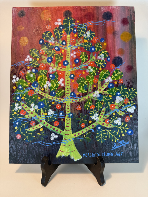 Arbre rêve: arbre Yule