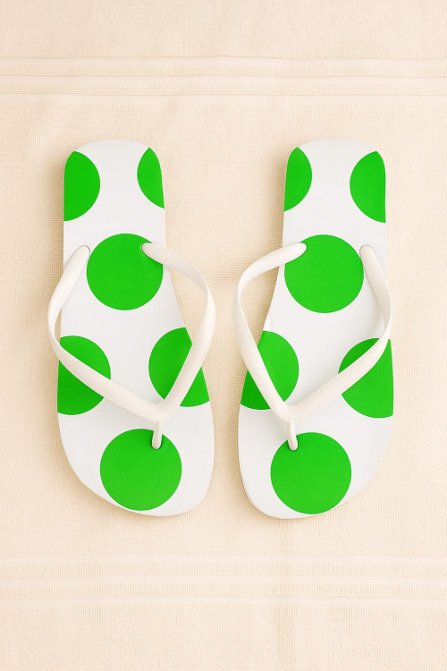 TONG VERTE BLANCHE ETAM POINTURE 39