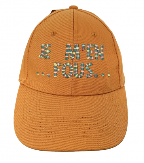 Casquette "JE M'EN FOUS"