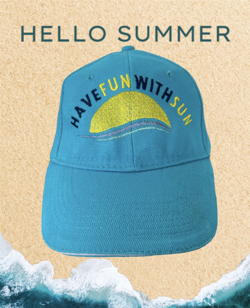 Casquette « have fun with sun »