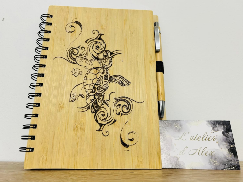 Carnet en bois