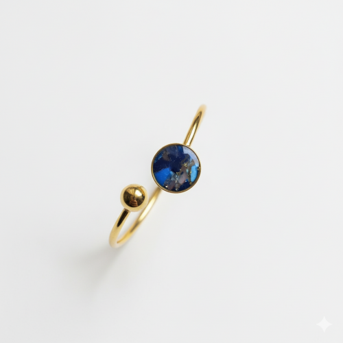 Bracelet jonc rond - Nadine