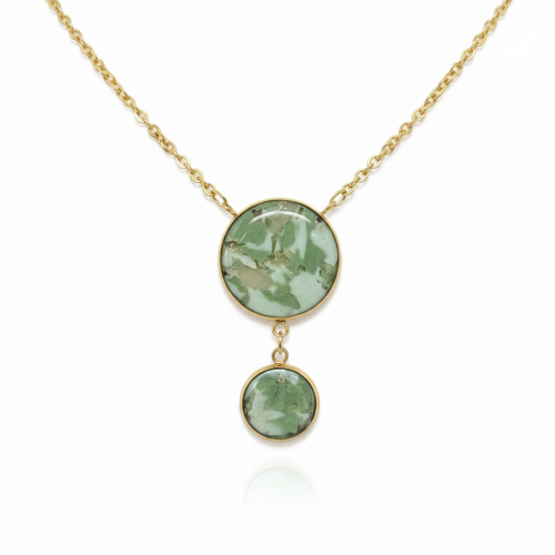 Collier sautoir doré longueur ajustable - Nadja