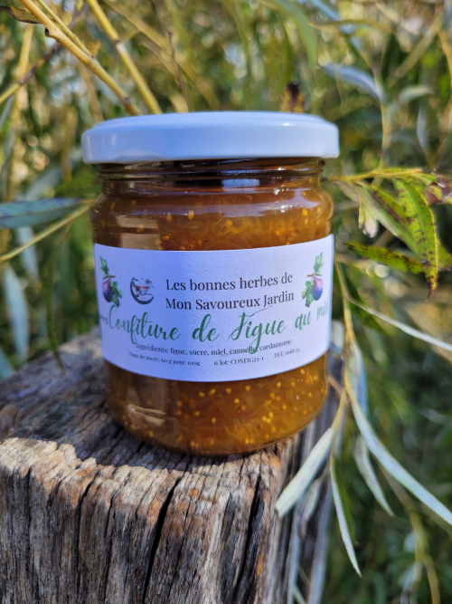 Confiture de figue au miel