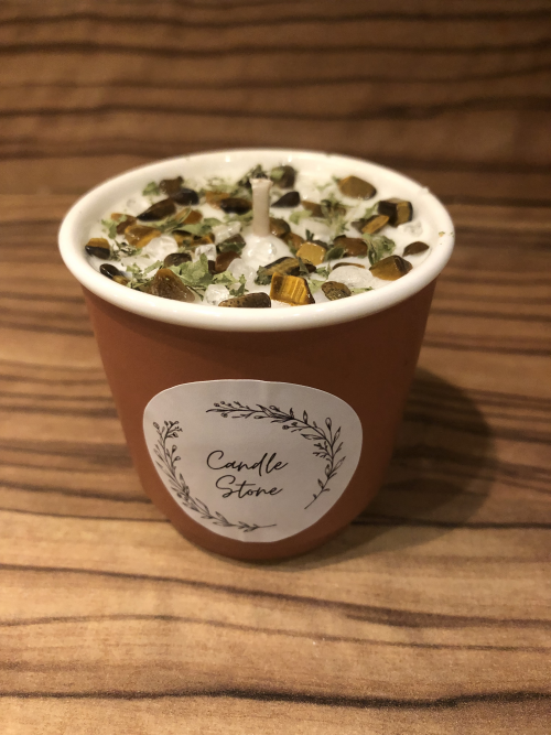 Bougie « terracotta » Cola