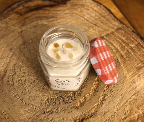 Bougie « pot confiture » savon de Marseille