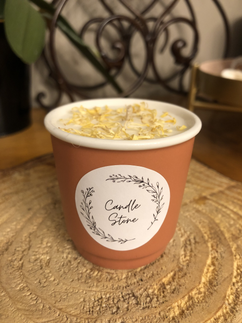 Bougie « terracotta » savon de Marseille