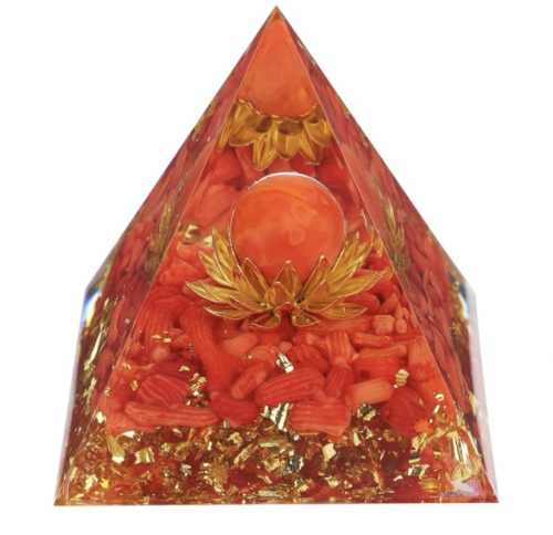 Pyramide « lotus rouge »