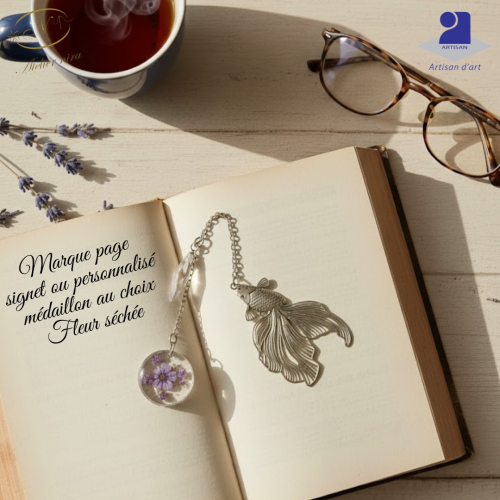 Marquez vos lectures avec finesse et élégance marque page "signet" 1