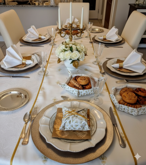 Art de la table en fête