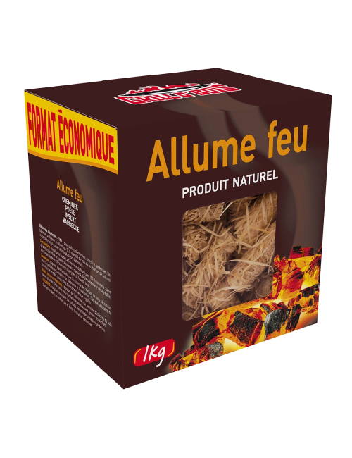 ALLUME FEU ÉCOLOGIQUE - SAC DE 1KG