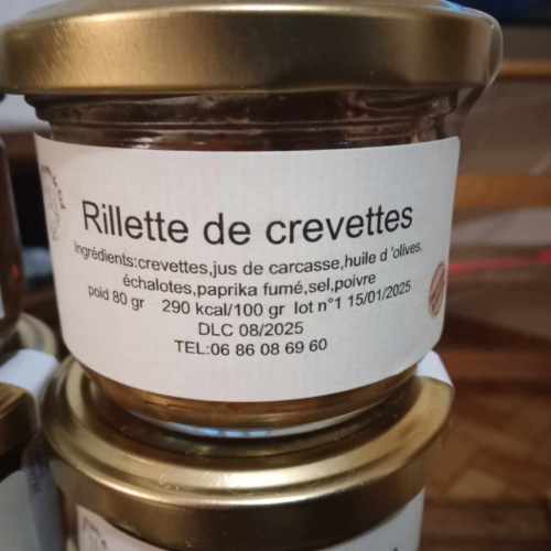 Rillette de crevettes