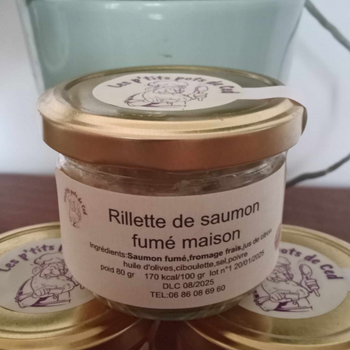 Rillette de saumon fumé