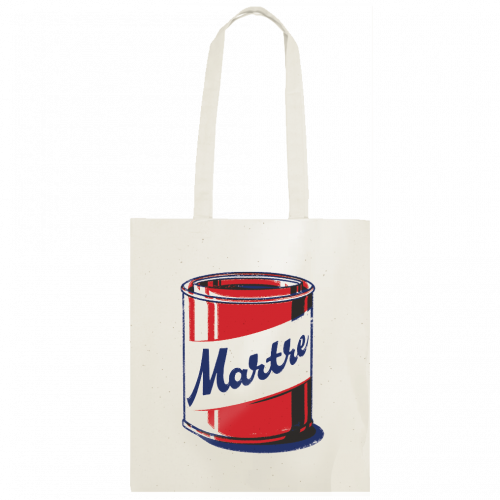 Tote bag "Pot de peinture" - Martre