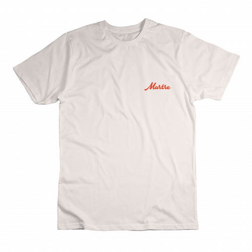 T-shirt brodé - Vintage White - Martre