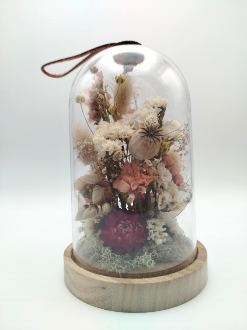 Cloche fleurie