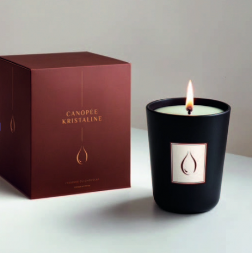 Bougies Parfumées Kristalines effuve Chocolat édition limitée