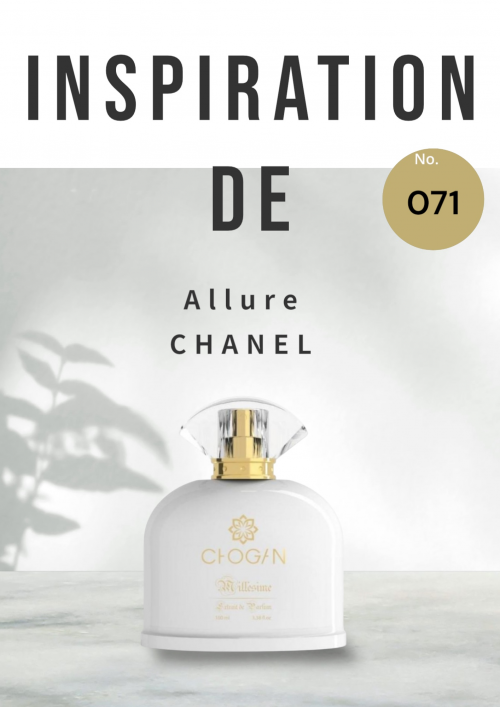 Parfum inspiré de Allure de Chanel 100 ml