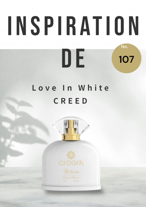Parfum inspiré de Love in White - Creed 100 ml
