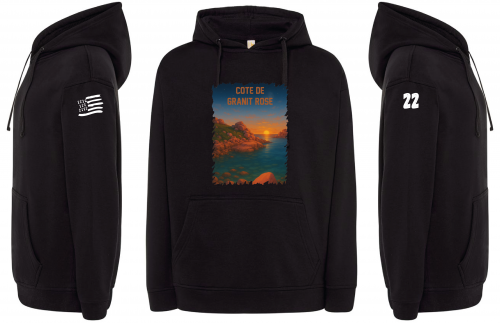 Sweat Rochers Côte de Granit Rose "Nuit"