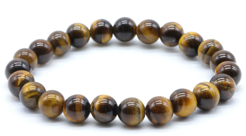 BRACELET OEIL DE TIGRE AA 8mm