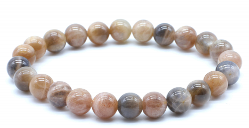 BRACELET PIERRE DE SOLEIL NOIRE AA 8mm