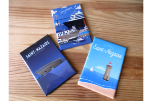 Lot de 3 magnets Saint-Nazaire