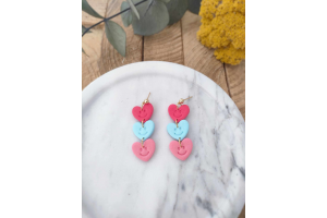 BOUCLES D'OREILLES SMILEY PROSPERUS