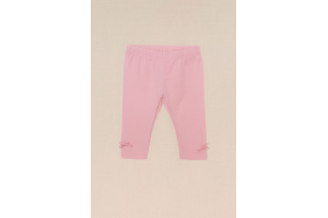 LEGGING ROSE AVEC STRASS EN BAS TAILLE 3 MOIS