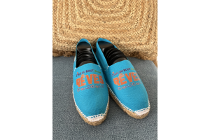 Espadrilles personnalisées "j'irai au bout de mes rêves"