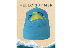 Casquette « have fun with sun »