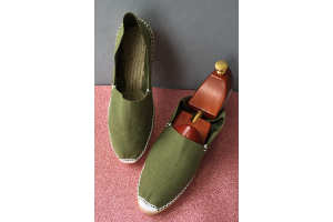 Espadrilles unies KAKI