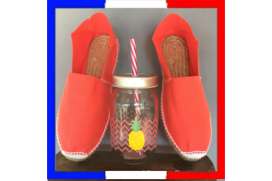 Espadrilles unies CORAIL