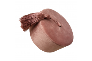 Boîte rose velours à personnaliser