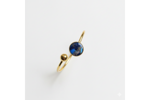 Bracelet jonc rond - Nadine