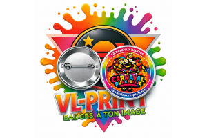Badge " Mme Carnaval "