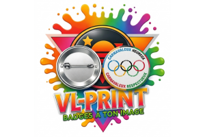 Badge humoristique " Olympic"