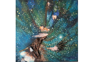 LOT DE 2 CARTES POSTALES ARTISTIQUES