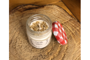 Bougie « pot confiture » crème brûlée