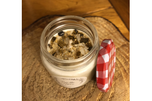 Bougie « pot confiture » mûre & myrtille