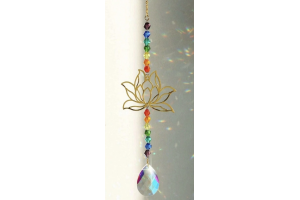 Attrape soleil « lotus doré 7chakras »