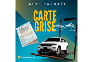 Service Carte Grise Fréjus : 0498 13 00 45