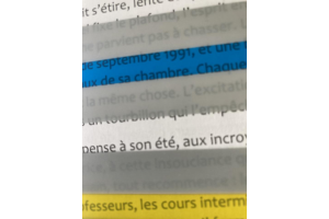pour aider dans l'apprentissage de la lecture et de l'écriture