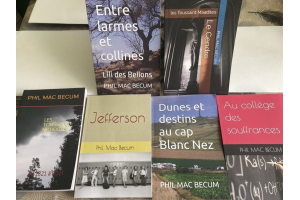 DEUX ROMANS DE PHIL MAC BECUM et en cadeau j'écrirai un conte personnalisé pour un enfant